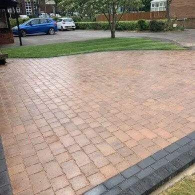 block paving driveway