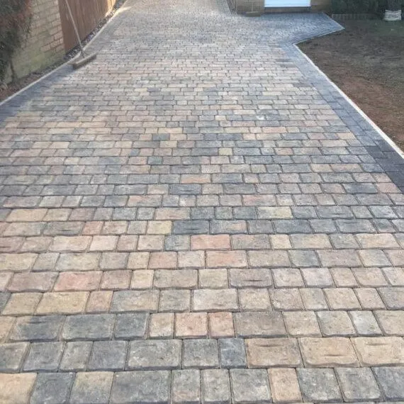 cobble driveway