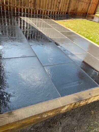 19 stone patio