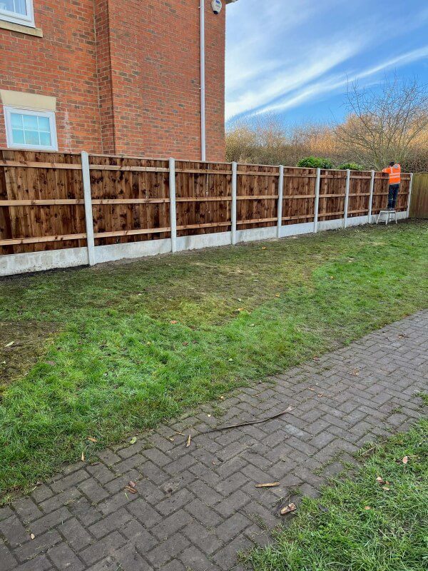 22 new garden fence