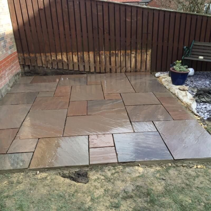 40 large flagstones