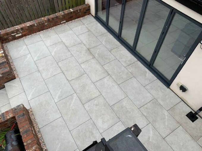 47 large stone garden patio