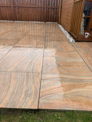 51 large sandstone flagstones