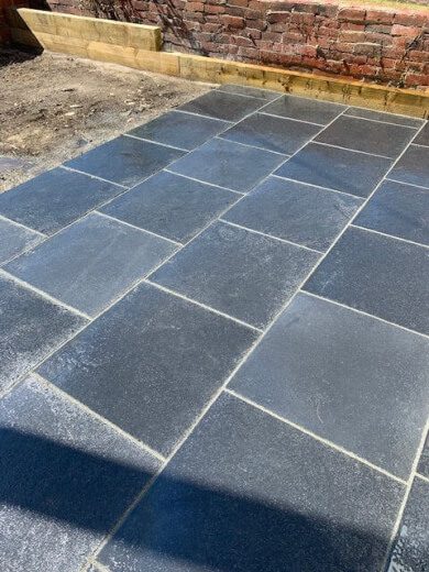 55 large stone pathway